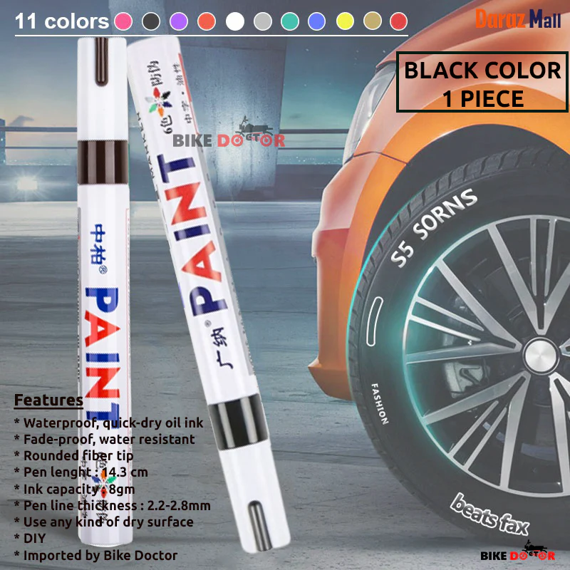 Red,Yollow-2pcs Color Combo-Tire Marker Pen