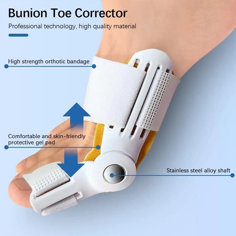 Orthopedic Bunion Corrector Device Hallux Valgus Toe Correction Pedicure Foot Care Tool Thumb Big Bone